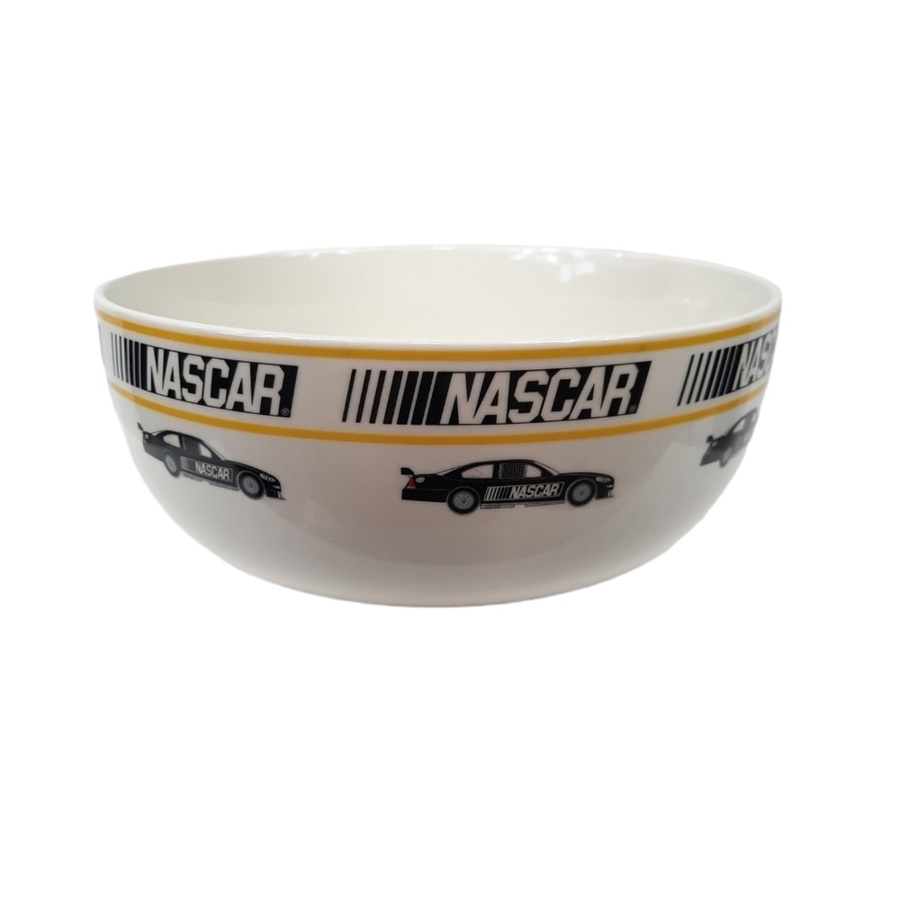 Vintage NASCAR Serving Bowl Ceramic‎